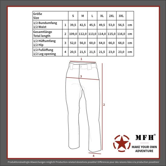 US-Feldhose BDU - DPM